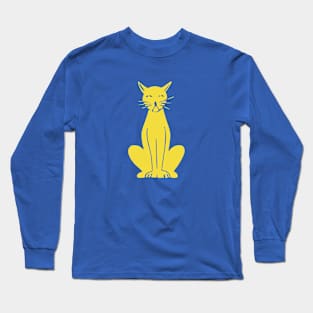 Yellow cat Long Sleeve T-Shirt